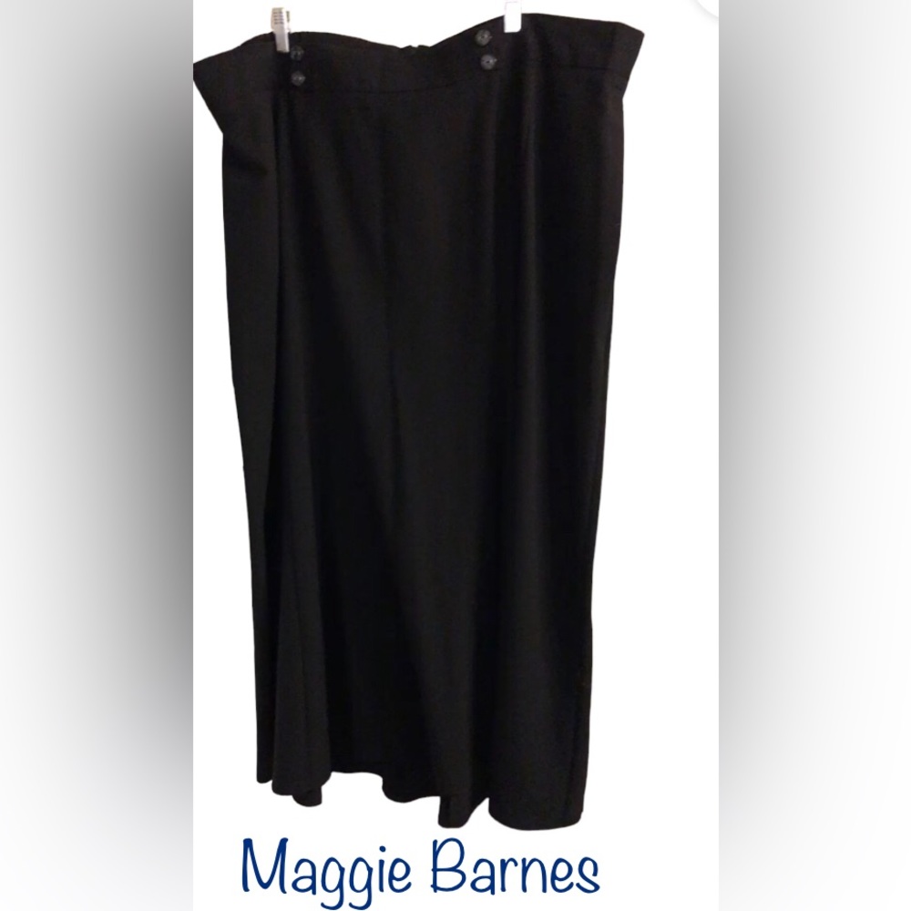 Maggie Barnes A-line Maxi Skirt, 3X